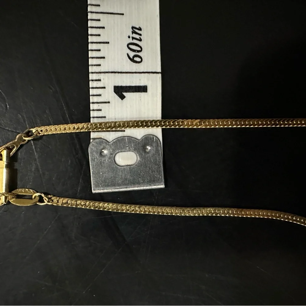 18k Vermeil gold plated necklace - Picture 4 of 5